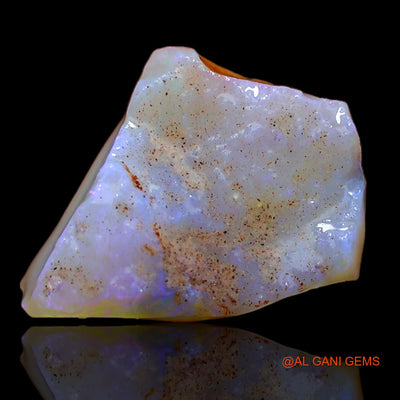 Natural Untreated Fire Opal Loose Gemstone Fancy Rough From Australia 3.65 Cts 15x12x4 mm RA-272
