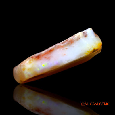 4.75 Cts Unheated Australian Fire Opal Loose Gemstone Fancy Rough Natural 14x12x3 mm RA-273