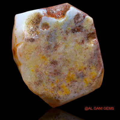 4.75 Cts Unheated Australian Fire Opal Loose Gemstone Fancy Rough Natural 14x12x3 mm RA-273