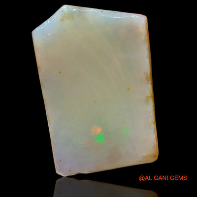 Natural Untreated Fire Opal Loose Gemstone Fancy Rough From Australia 4.35 Cts 14x10x3 mm RA-275