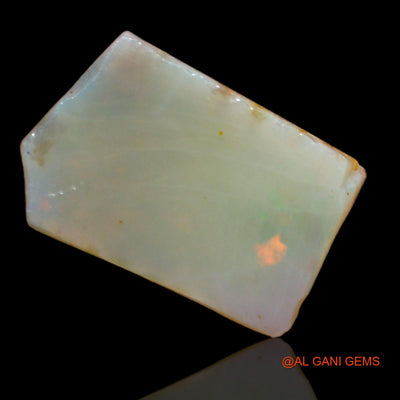 Natural Untreated Fire Opal Loose Gemstone Fancy Rough From Australia 4.35 Cts 14x10x3 mm RA-275