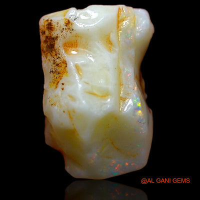 4.65 Cts Natural Australian Fire Opal Fancy Rough Loose Gemstone For Jewelry 14x9x5 mm RA-277
