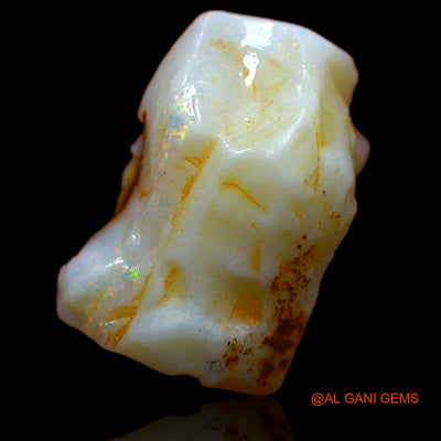 4.65 Cts Natural Australian Fire Opal Fancy Rough Loose Gemstone For Jewelry 14x9x5 mm RA-277