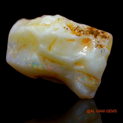 4.65 Cts Natural Australian Fire Opal Fancy Rough Loose Gemstone For Jewelry 14x9x5 mm RA-277