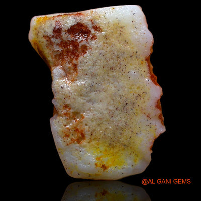 4.65 Cts Natural Australian Fire Opal Fancy Rough Loose Gemstone For Jewelry 14x9x5 mm RA-277