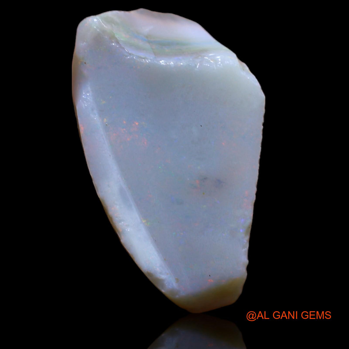 8.95 Cts Natural Australian Fire Opal Fancy Rough Loose Gemstone For Jewelry 22x13x5 mm RA-27