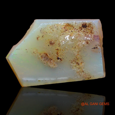 Natural Fire Opal Gemstone 4.10 Cts Loose Fancy Rough From Australia 15x10x4 mm RA-282