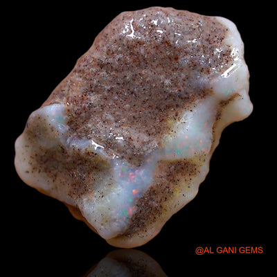 3.75 Cts Natural Australian Fire Opal Loose Gemstone Fancy Rough 15x11x3 mm RA-283