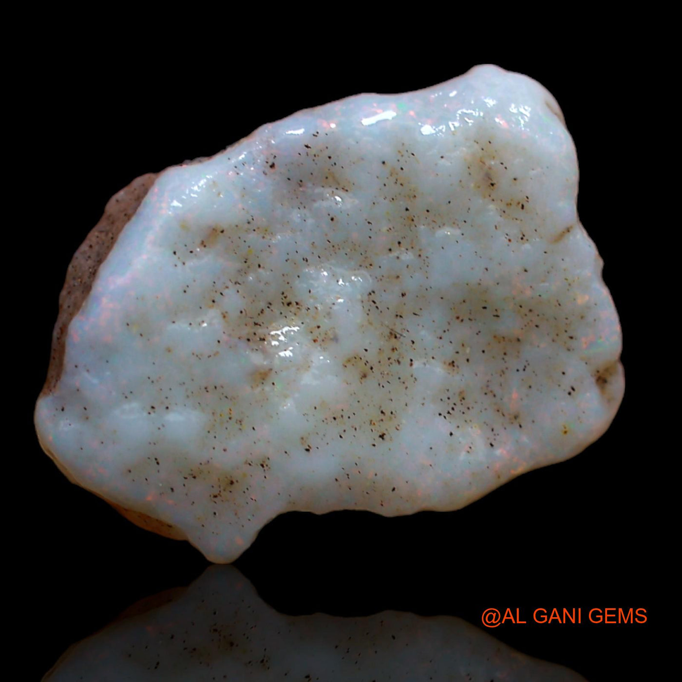 3.75 Cts Natural Australian Fire Opal Loose Gemstone Fancy Rough 15x11x3 mm RA-283