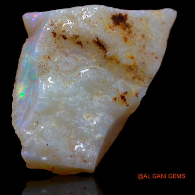 4.05 Cts Natural Australian Fire Opal Loose Gemstone Fancy Rough 21x14x2 mm RA-284
