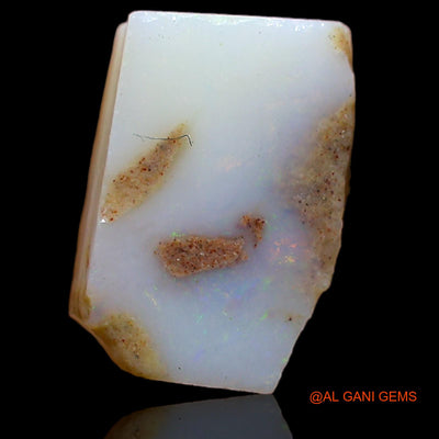 3.85 Cts Unheated Australian Fire Opal Loose Gemstone Fancy Rough Natural 12x8x5 mm RA-286