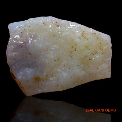 3.85 Cts Unheated Australian Fire Opal Loose Gemstone Fancy Rough Natural 15x11x3 mm RA-287