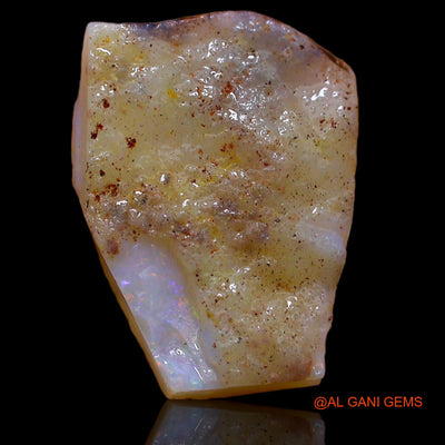 3.85 Cts Unheated Australian Fire Opal Loose Gemstone Fancy Rough Natural 15x11x3 mm RA-287
