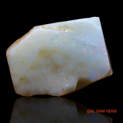 Natural Fire Opal Gemstone 9.85 Cts Loose Fancy Rough From Australia 20x14x4 mm RA-2