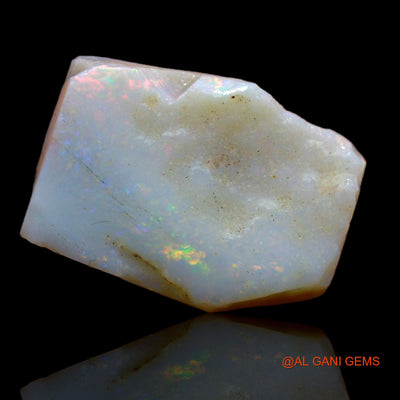 Natural Fire Opal Gemstone 9.85 Cts Loose Fancy Rough From Australia 20x14x4 mm RA-2