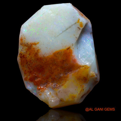 12.85 Cts Natural Australian Fire Opal Loose Gemstone Fancy Rough 21x16x5 mm RA-302