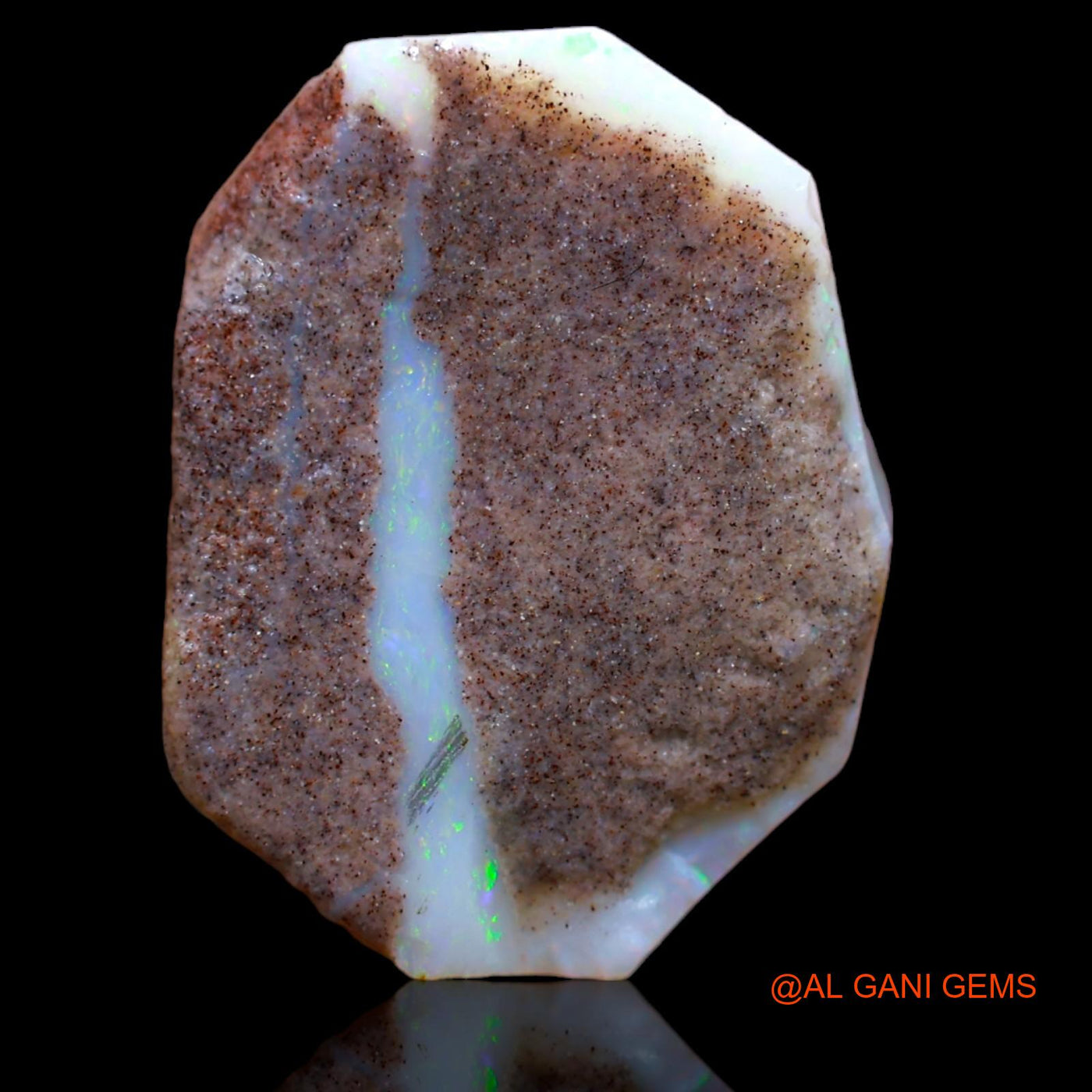 12.85 Cts Natural Australian Fire Opal Loose Gemstone Fancy Rough 21x16x5 mm RA-302