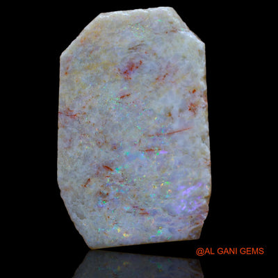 10.20 Cts Unheated Australian Fire Opal Loose Gemstone Fancy Rough Natural 24x15x3 mm RA-304