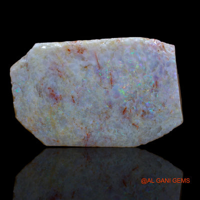 10.20 Cts Unheated Australian Fire Opal Loose Gemstone Fancy Rough Natural 24x15x3 mm RA-304