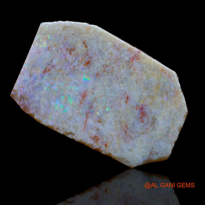10.20 Cts Unheated Australian Fire Opal Loose Gemstone Fancy Rough Natural 24x15x3 mm RA-304