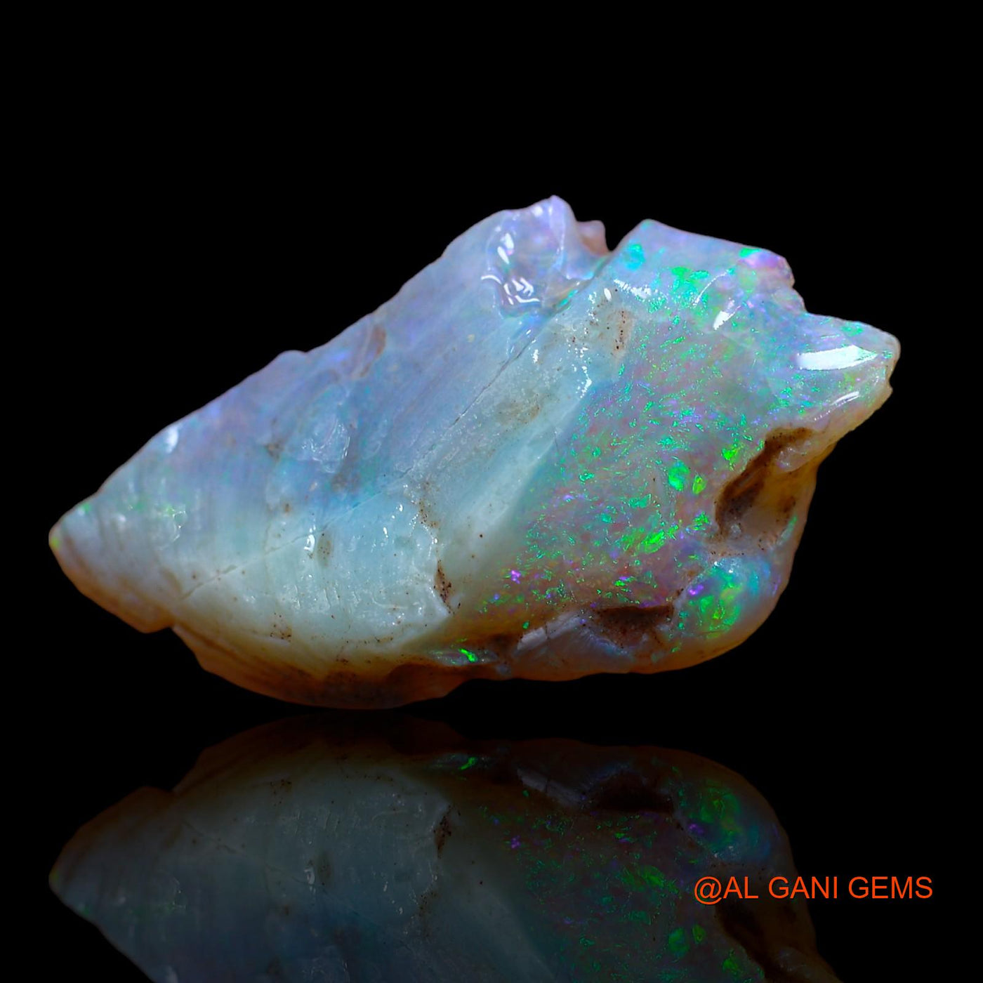 10.00 Cts Unheated Australian Fire Opal Loose Gemstone Fancy Rough Natural 27x15x6 mm RA-307