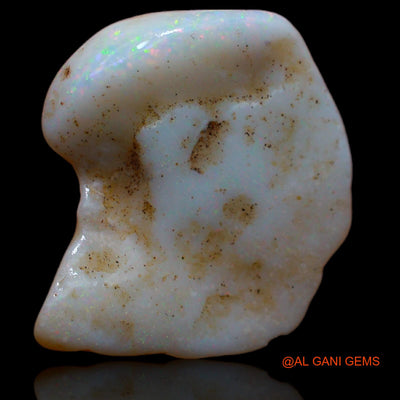 Natural Untreated Fire Opal Loose Gemstone Fancy Rough From Australia 5.00 Cts 17x16x4 mm RA-30