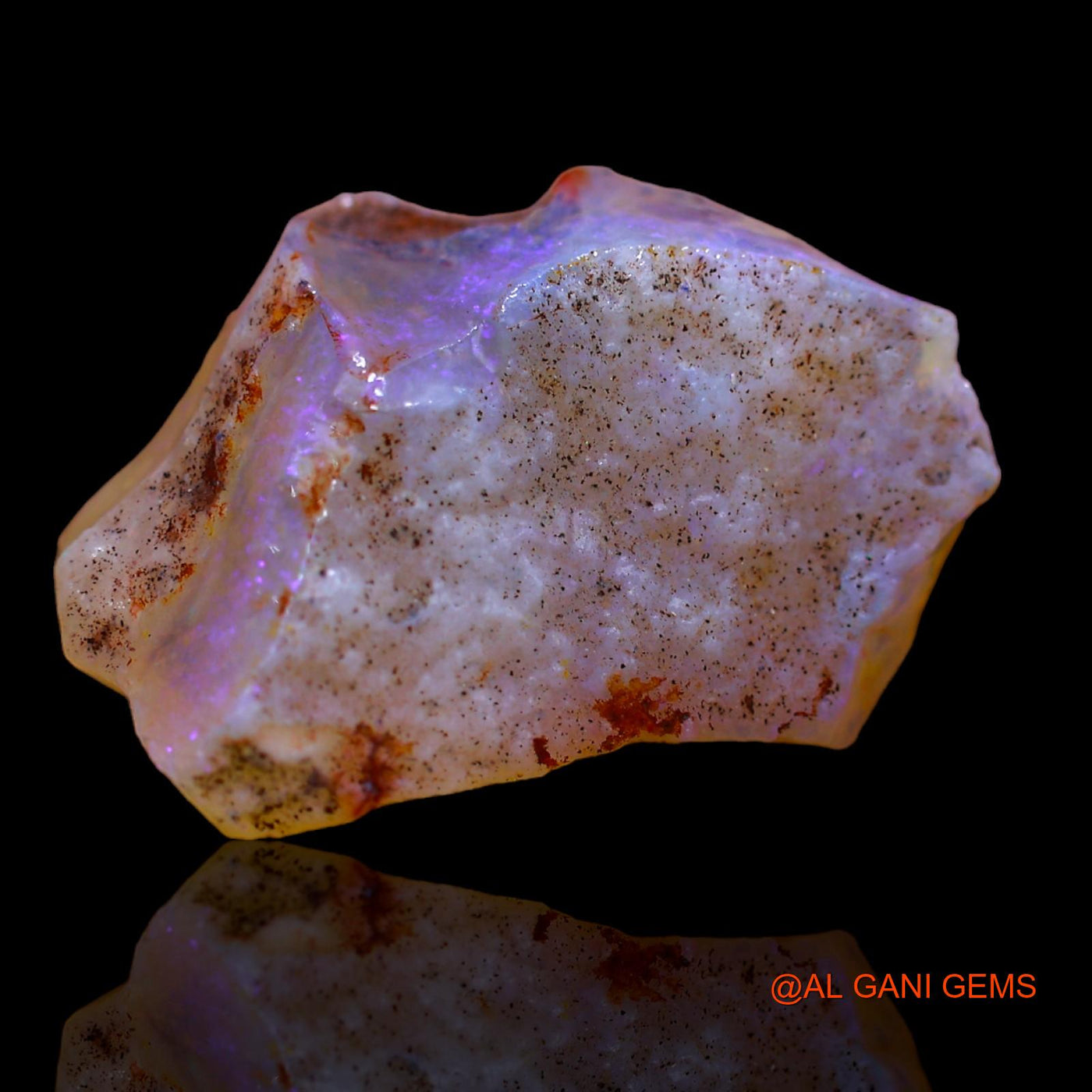13.90 Cts Unheated Australian Fire Opal Loose Gemstone Fancy Rough Natural 23x15x8 mm RA-310