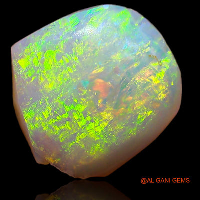 Natural Fire Opal Gemstone 3.25 Cts Loose Fancy Rough From Australia 11x10x5 mm RA-311