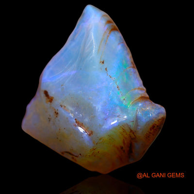 12.45 Cts Unheated Australian Fire Opal Loose Gemstone Fancy Rough Natural 18x17x9 mm RA-315