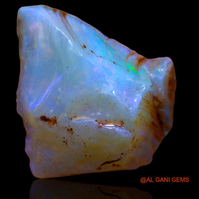 12.45 Cts Unheated Australian Fire Opal Loose Gemstone Fancy Rough Natural 18x17x9 mm RA-315