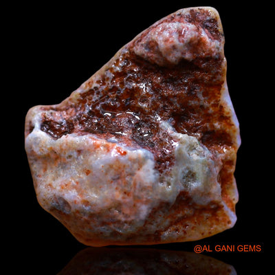 12.45 Cts Unheated Australian Fire Opal Loose Gemstone Fancy Rough Natural 18x17x9 mm RA-315