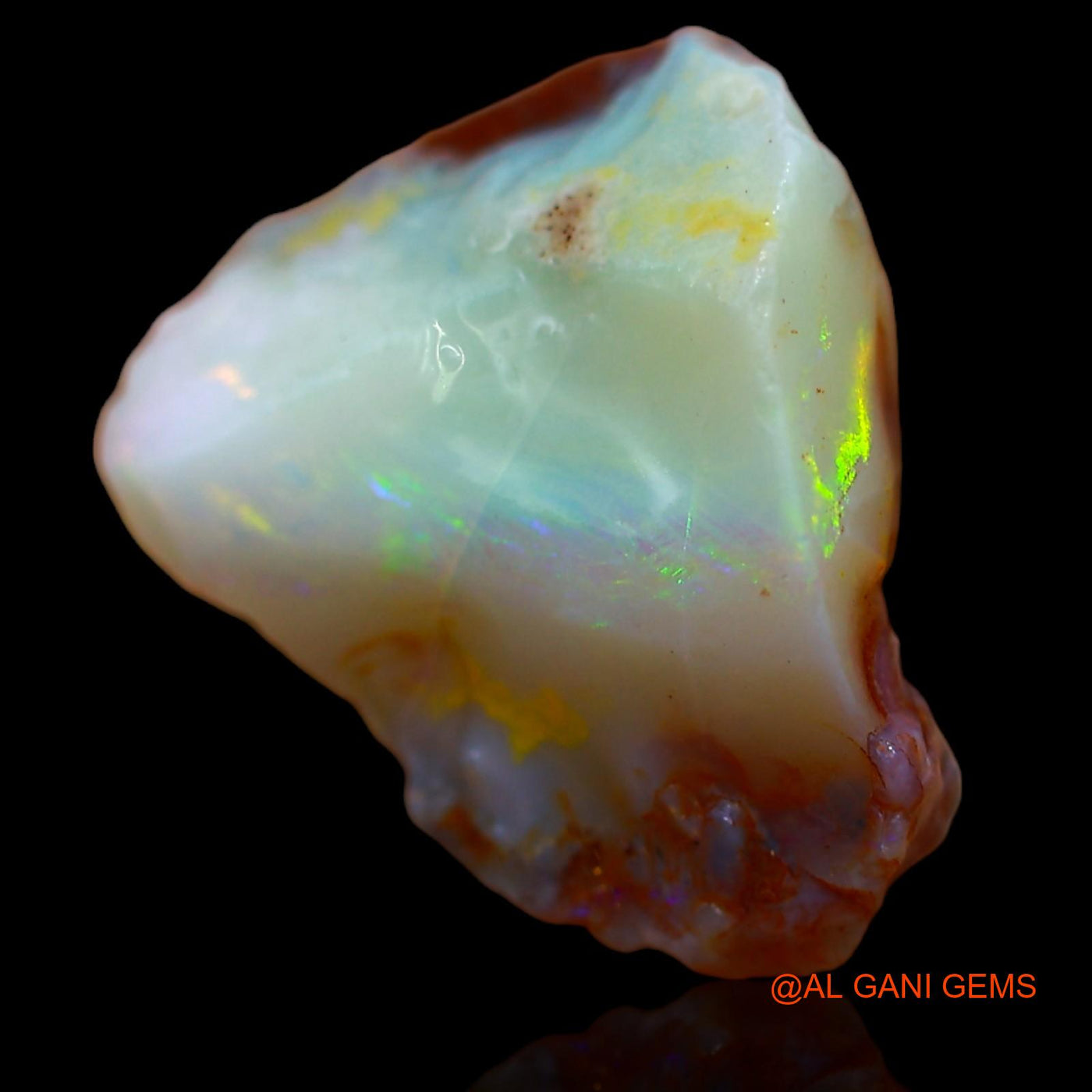 10.20 Cts Unheated Australian Fire Opal Loose Gemstone Fancy Rough Natural 18x15x7 mm RA-317