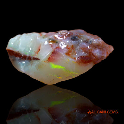 10.20 Cts Unheated Australian Fire Opal Loose Gemstone Fancy Rough Natural 18x15x7 mm RA-317