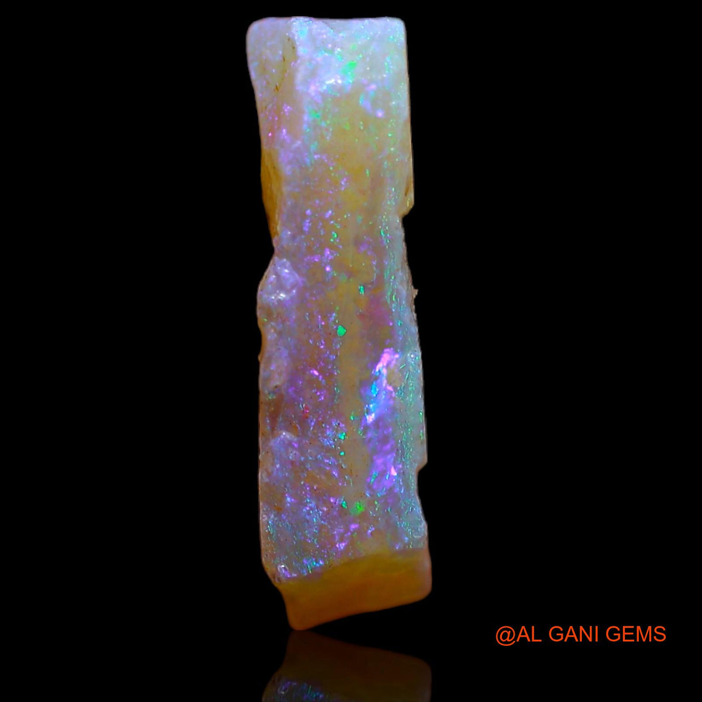 10.20 Cts Natural Australian Fire Opal Loose Gemstone Fancy Rough 18x14x5 mm RA-318