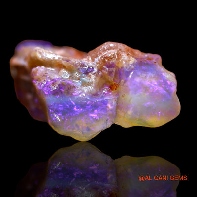 Natural Fire Opal Gemstone 11.60 Cts Loose Fancy Rough From Australia 18x14x9 mm RA-320