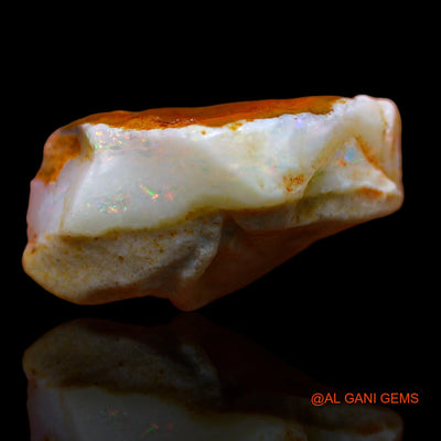 14.05 Cts Unheated Australian Fire Opal Loose Gemstone Fancy Rough Natural 22x14x11 mm RA-322