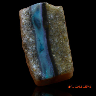 16.55 Cts Natural Australian Fire Opal Loose Gemstone Fancy Rough 15x14x8 mm RA-323