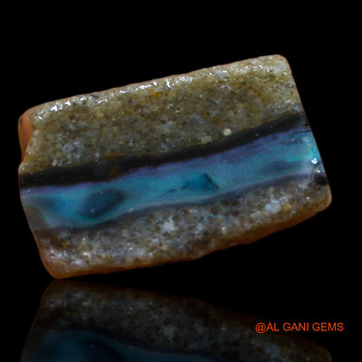 16.55 Cts Natural Australian Fire Opal Loose Gemstone Fancy Rough 15x14x8 mm RA-323