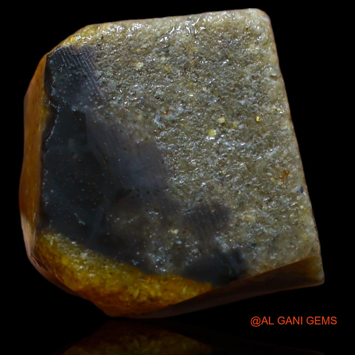 16.55 Cts Natural Australian Fire Opal Loose Gemstone Fancy Rough 15x14x8 mm RA-323