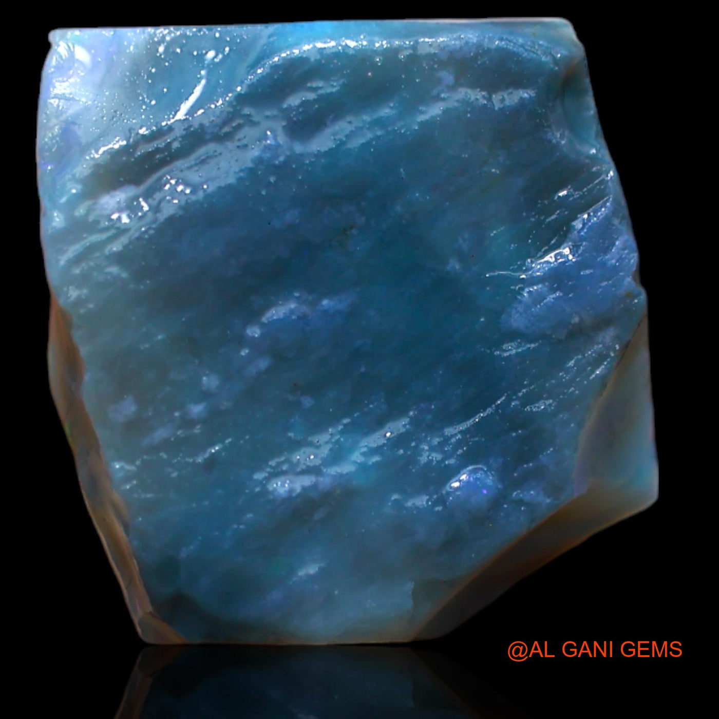 13.15 Cts Natural Australian Fire Opal Loose Gemstone Fancy Rough 14x14x7 mm RA-326