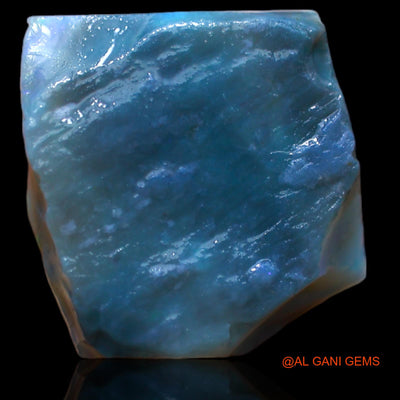 13.15 Cts Natural Australian Fire Opal Loose Gemstone Fancy Rough 14x14x7 mm RA-326