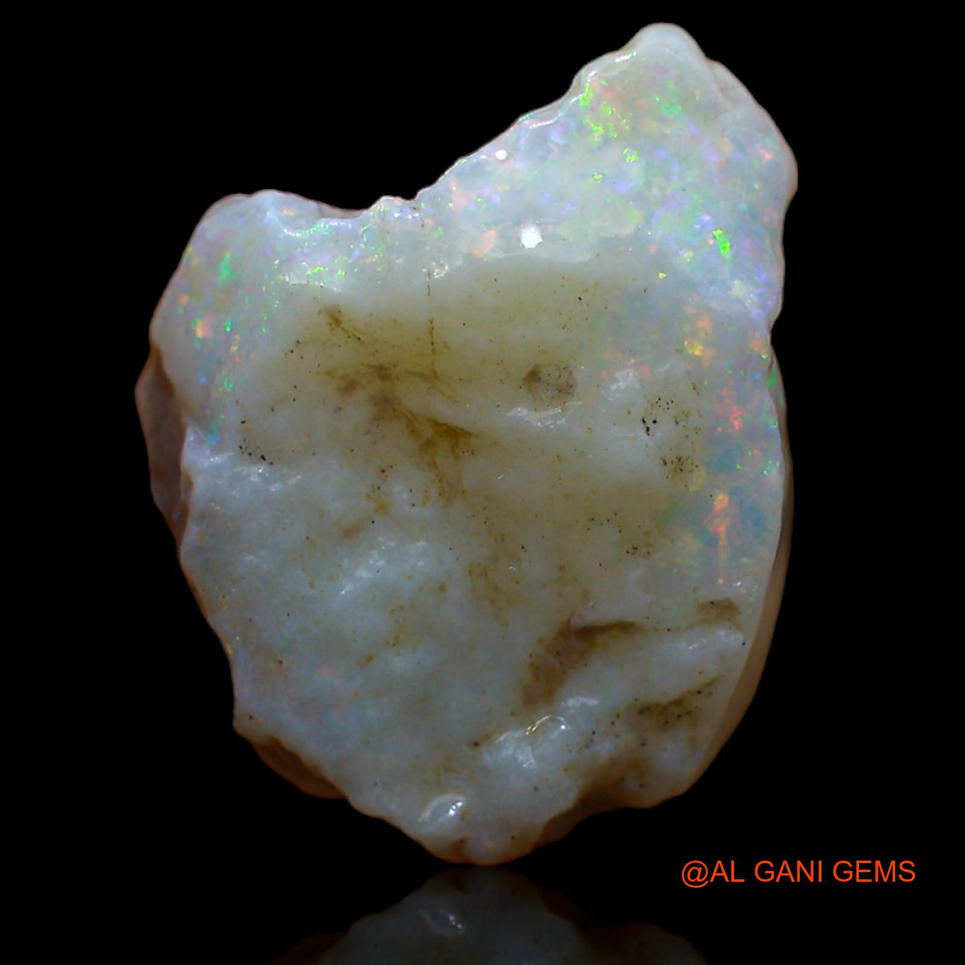 11.45 Cts Natural Australian Fire Opal Loose Gemstone Fancy Rough 18x14x10 mm RA-332