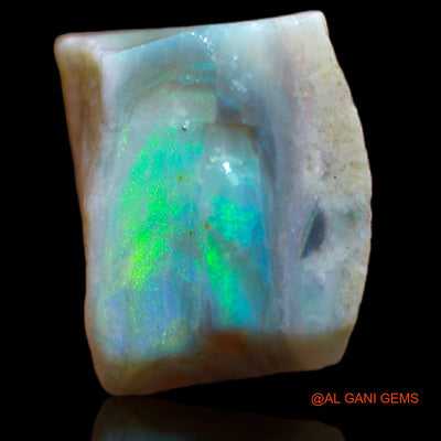13.10 Cts Natural Australian Fire Opal Fancy Rough Loose Gemstone For Jewelry 14x12x9 mm RA-335