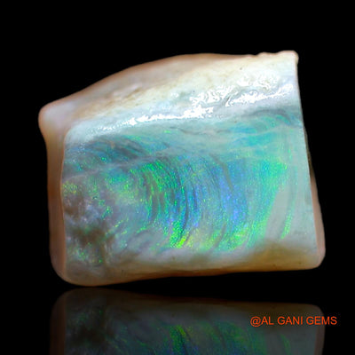 13.10 Cts Natural Australian Fire Opal Fancy Rough Loose Gemstone For Jewelry 14x12x9 mm RA-335