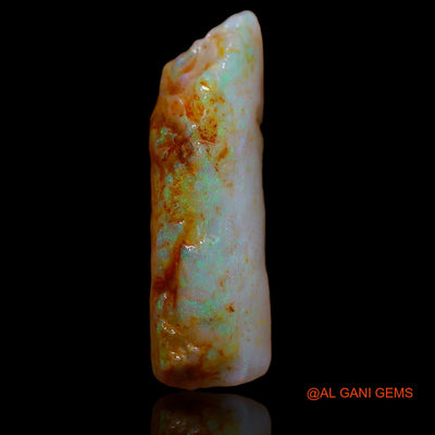 Natural Untreated Fire Opal Loose Gemstone Fancy Rough From Australia 10.00 Cts 24x9x7 mm RA-336