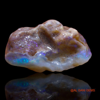 12.50 Cts Natural Australian Fire Opal Loose Gemstone Fancy Rough 19x11x11 mm RA-337
