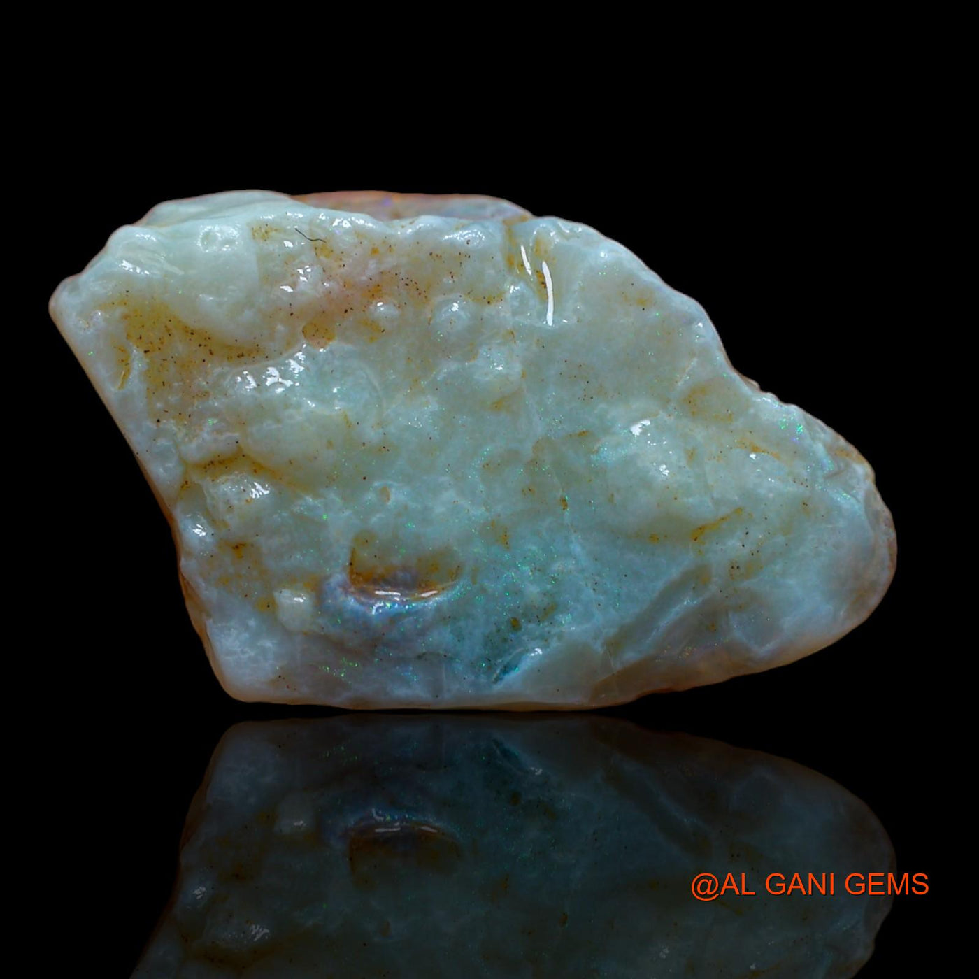 12.15 Cts Natural Australian Fire Opal Loose Gemstone Fancy Rough 23x15x8 mm RA-340