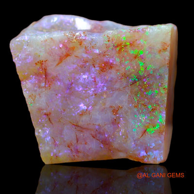 Natural Untreated Fire Opal Loose Gemstone Fancy Rough From Australia 16.60 Cts 15x14x10 mm RA-341