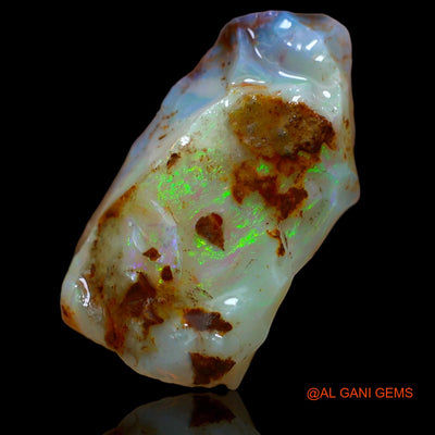 13.70 Cts Unheated Australian Fire Opal Loose Gemstone Fancy Rough Natural 22x11x7 mm RA-343