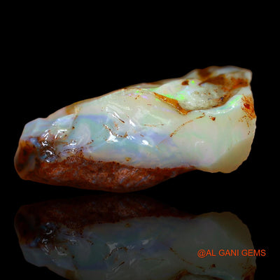 13.70 Cts Unheated Australian Fire Opal Loose Gemstone Fancy Rough Natural 22x11x7 mm RA-343